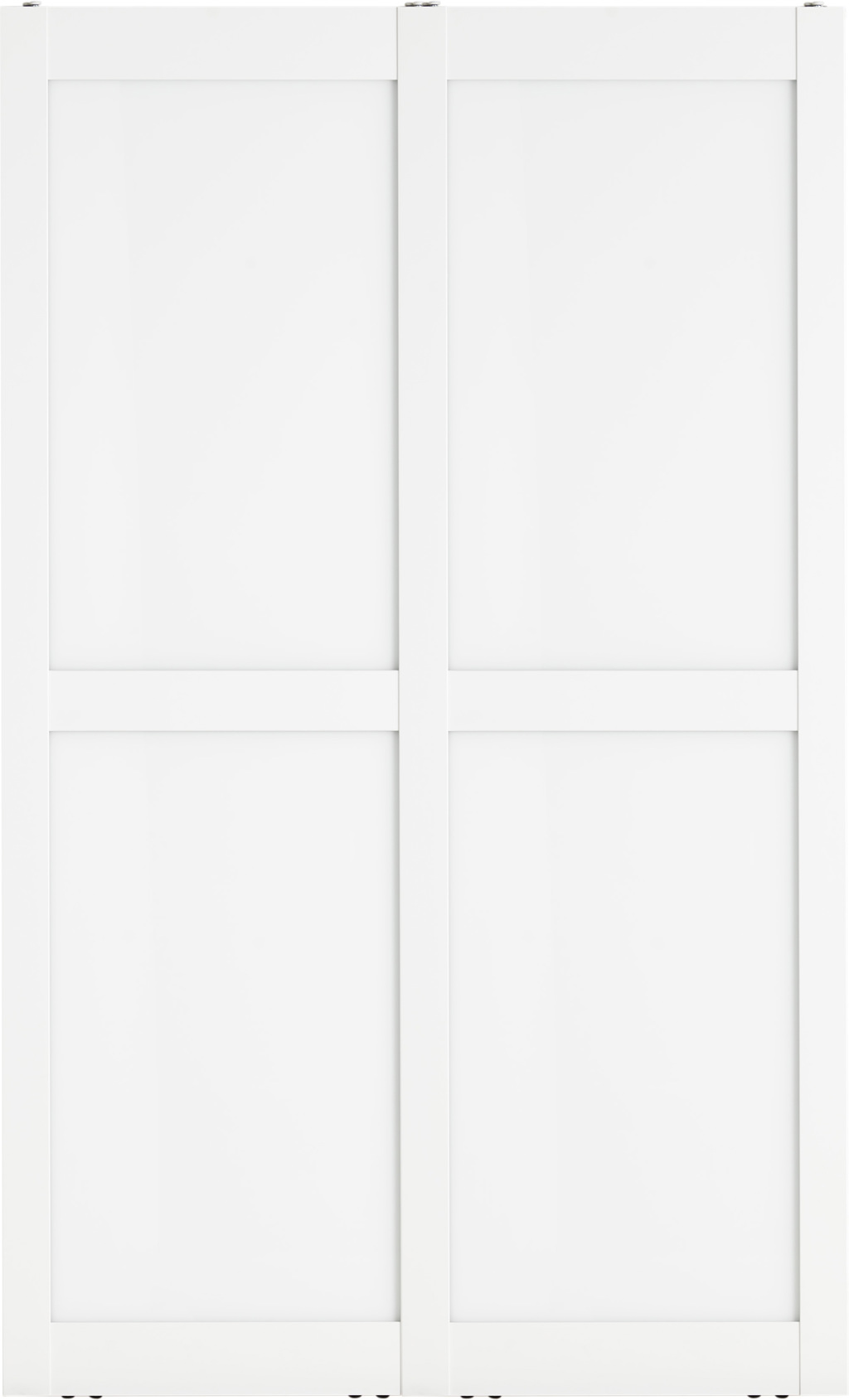 Topaz schuifdeuren in puur wit en melkglas