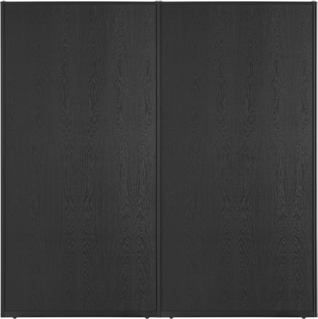 Safir 2 deuren, gebeitst eiken