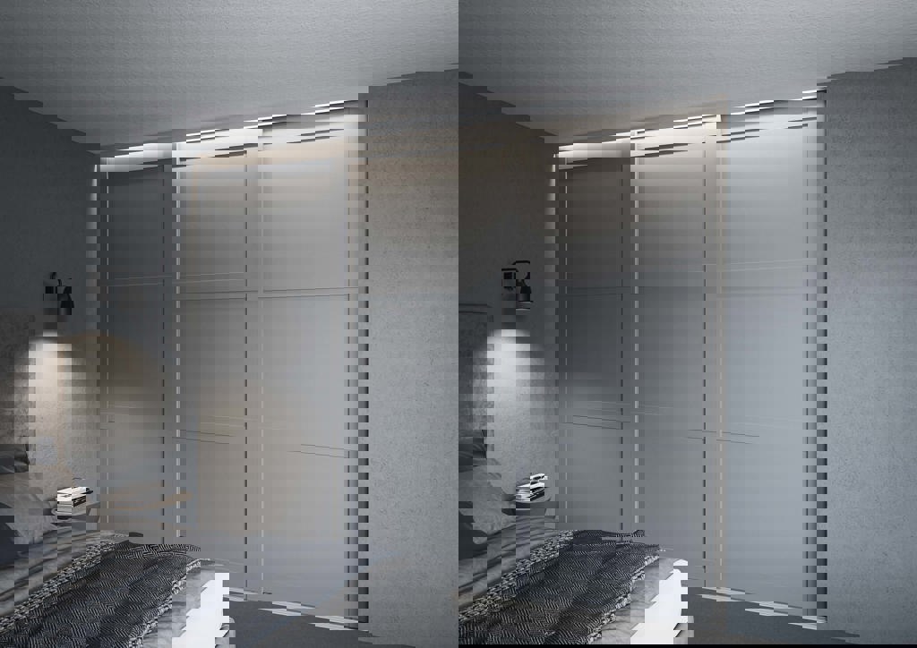 Topaz schuifdeuren in Berggrijs NCS S5500N